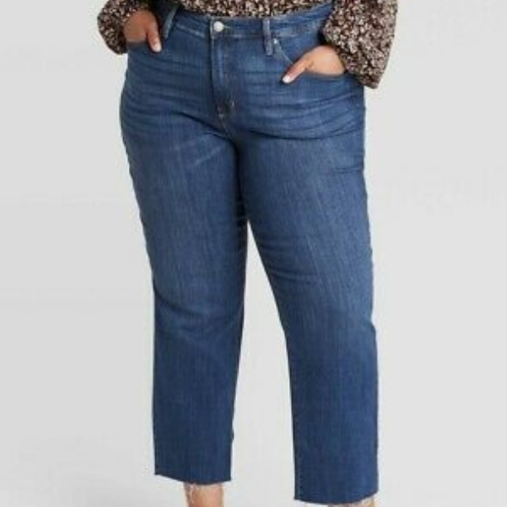 PLUS SIZE 16W JEANS WOMEN'S AVA&VIV